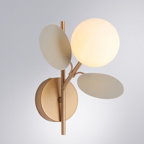 Бра Arte Lamp Peacock A1369AP-1GY в Нижнем Новгороде фото 2