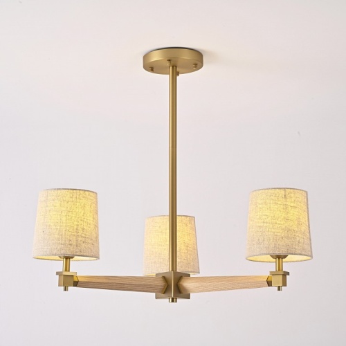 Люстра на штанге Imperiumloft Jorgenson Beige/Light wood STAVRA01 в Нижнем Новгороде фото 4
