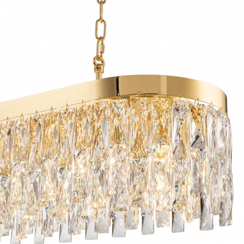 Подвесная люстра Indigo Anna 12029/10PL Gold в Нижнем Новгороде фото 3