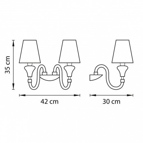 Бра Lightstar Otto 809626 в Коркино фото 5