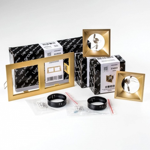 Встраиваемый светильник Lightstar Domino D5230303BMOD в Нижнем Новгороде фото 3