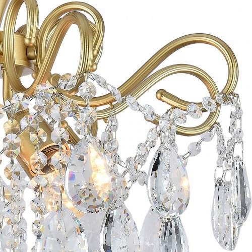 Люстра на штанге 04066-0.3-04 MATT GOLD+CR в Нижнем Новгороде фото 4