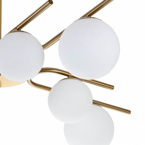 Люстра на штанге Escada Sphere 642/8P Brass в Нижнем Новгороде фото 2