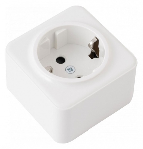 Розетка с заземлением и со шторкой Arte Milano am-310 310.40-1.white в Нижнем Новгороде фото 4