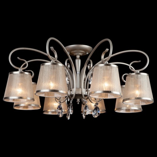 Потолочная люстра Eurosvet Liona 60065/8 серебро в Нижнем Новгороде фото 7