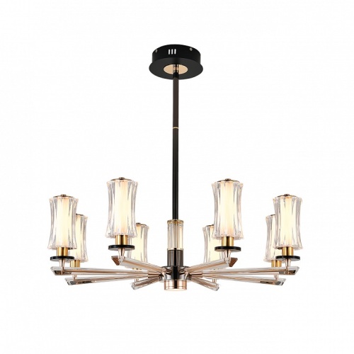 Люстра на штанге Indigo Grandioso 13038/8R Black в Нижнем Новгороде фото 3