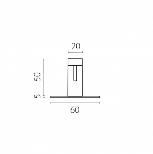 Крепление для трека Lightstar Due Hermes 510197 в Нижнем Новгороде фото 2
