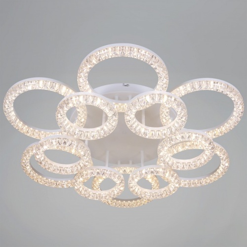 Потолочная люстра 09847-0.3-6+6A WH в Нижнем Новгороде фото 7