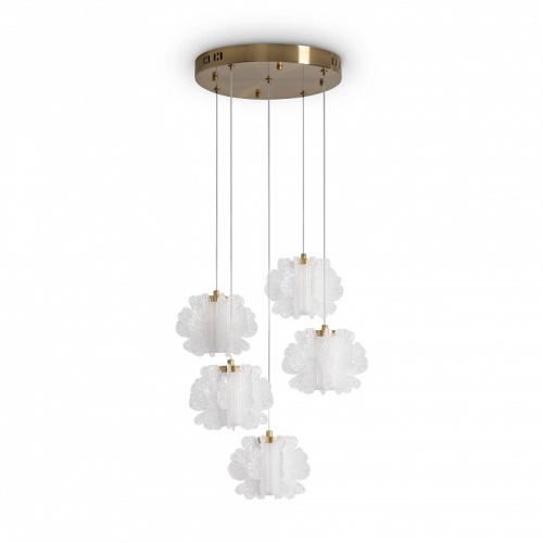Подвесная люстра Freya Flower FR5579PL-L40BS в Нижнем Новгороде фото 7