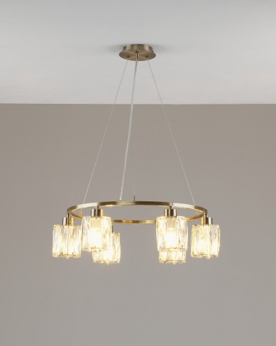 Подвесная люстра Moderli Prismique V11684-6P в Нижнем Новгороде фото 5