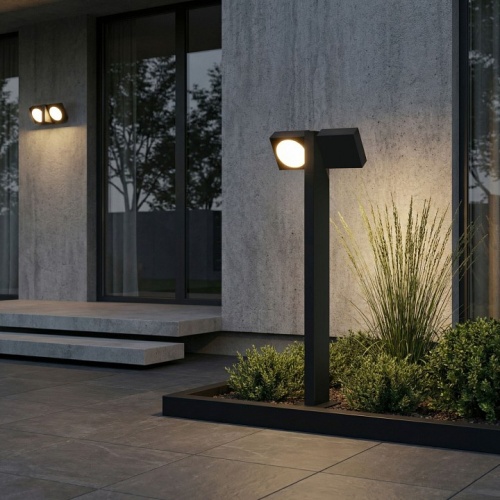 Наземный высокий светильник Elektrostandard Twin 35170/F в Нижнем Новгороде фото 4