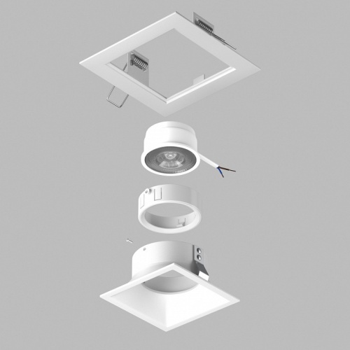 Встраиваемый светильник Lightstar Domino D51606WMOD в Нижнем Новгороде фото 2