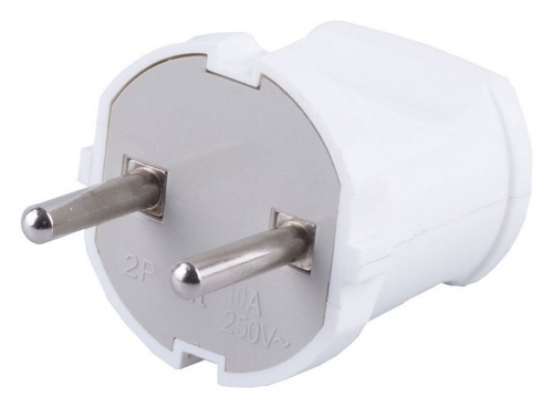 Вилка прямая без заземления Stekker PPG10-43-201 32855 в Нижнем Новгороде