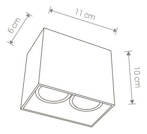 Накладной светильник Nowodvorski Gap 9384 в Нижнем Новгороде фото 2