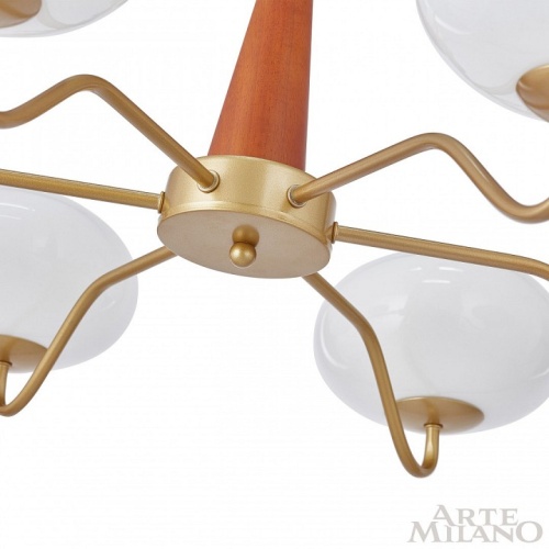 Подвесная люстра Arte Milano AM-Napoli 310166/D780/6 BS/WD в Нижнем Новгороде фото 9