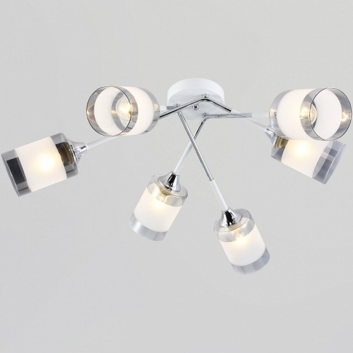 Потолочная люстра 01354-0.3-06 WH+CR в Нижнем Новгороде фото 4