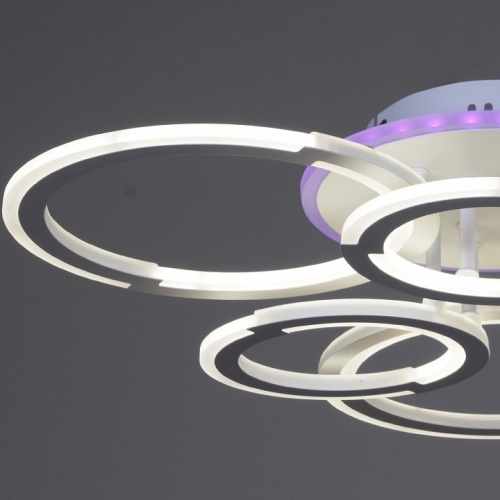 Потолочная люстра 9820 09820-3.3-3+3A WH (RGB) в Нижнем Новгороде фото 5