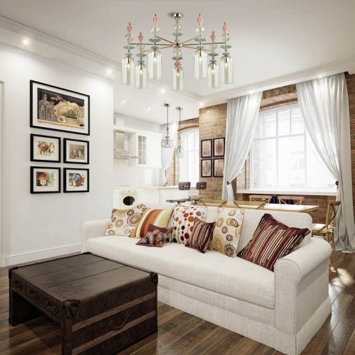 Потолочная люстра Odeon Light Bizet 4855/7C в Нижнем Новгороде фото 5