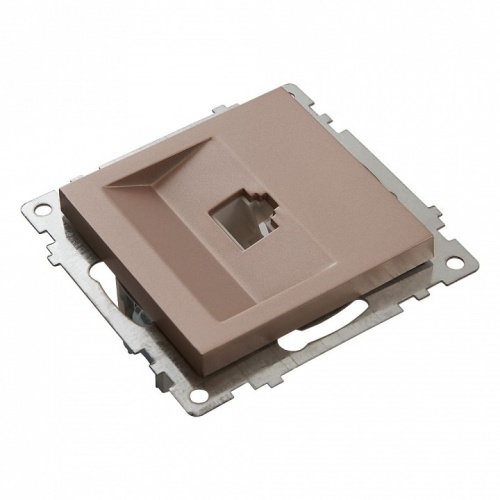 Розетка Ethernet RJ-45 без рамки Stekker Катрин 39599 в Нижнем Новгороде фото 2