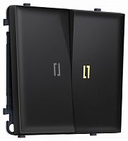 Выключатель двухклавишный с подсветкой без рамки Ambrella Volt MS MS804010 в Нижнем Новгороде