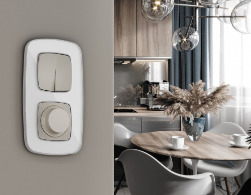 Клавиши для выключателя двухклавишного Ambrella Volt OMEGA OP3630 в Нижнем Новгороде фото 2