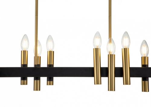 Люстра на штанге Indigo Cero 13009/16PL Black в Нижнем Новгороде фото 3