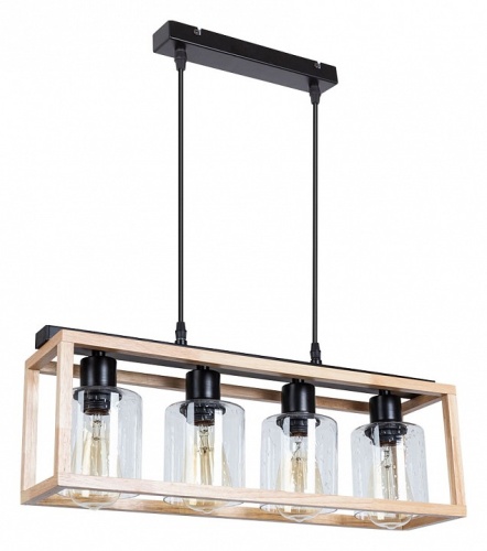 Подвесной светильник Arte Lamp Dublin A7025SP-4BK в Бородино фото 2