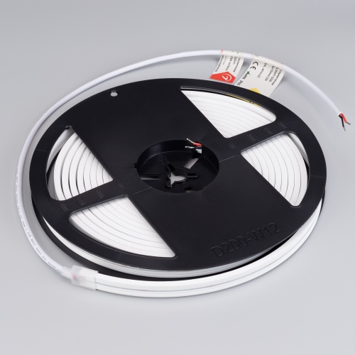 Лента герметичная MOONLIGHT-SIDE-A168-4x10mm 24V Warm2300 (7.2 W/m, IP65, 5m, wire x2) (Arlight, Вывод кабеля прямой) в Котово фото 4