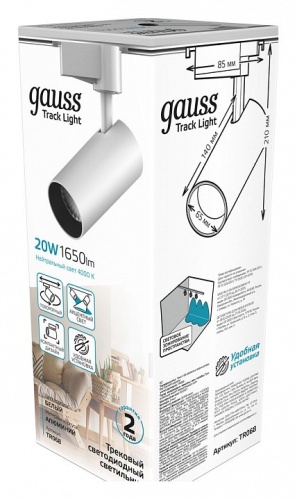 Светильник на штанге Gauss TR TR068 в Нижнем Новгороде фото 4