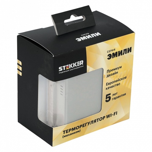 Терморегулятор для теплого пола с функцией Wi-Fi Stekker Эмили 50427 в Нижнем Новгороде фото 4