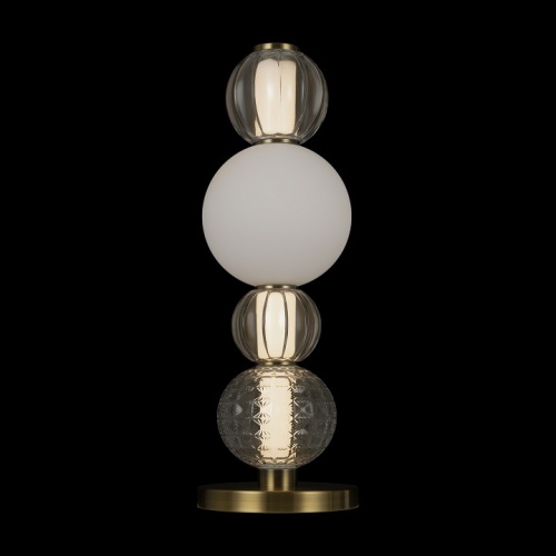 Настольная лампа декоративная Maytoni Collar MOD301TL-L18G3K в Артемовском фото 3