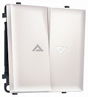 Выключатель самовозвратный двухклавишный с подсветкой, без рамки Ambrella Volt MS MS204455 в Нижнем Новгороде