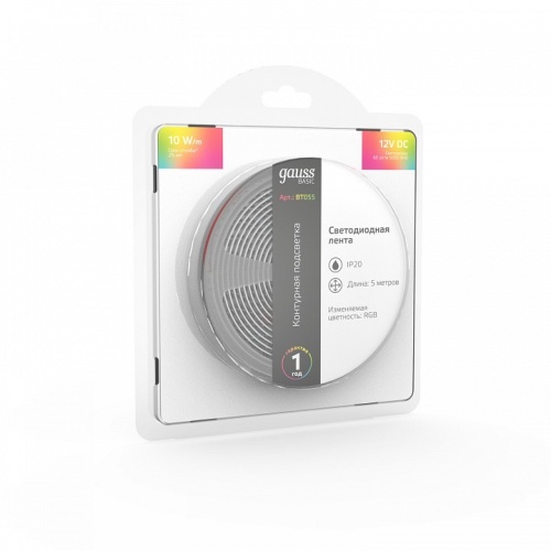 Лента светодиодная Gauss Basic BT055 в Нижнем Новгороде фото 12