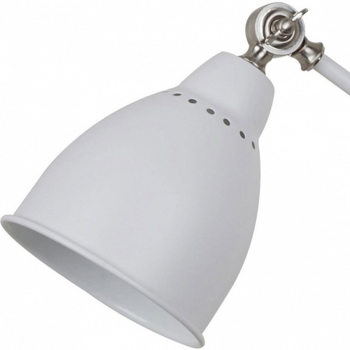 Настольная лампа офисная Arte Lamp Braccio A2054LT-1WH в Сургуте фото 4