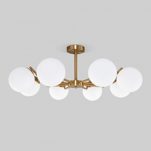 Люстра на штанге Eurosvet Frost 70154/8 латунь в Нижнем Новгороде фото 5