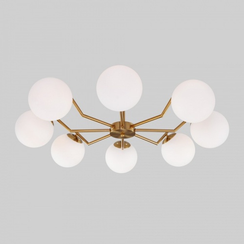 Люстра на штанге Eurosvet Frost 70154/8 латунь в Нижнем Новгороде фото 4