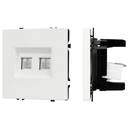 Розетка двойная Ethernet RJ-45 без рамки Arlight SCT 054312 в Нижнем Новгороде