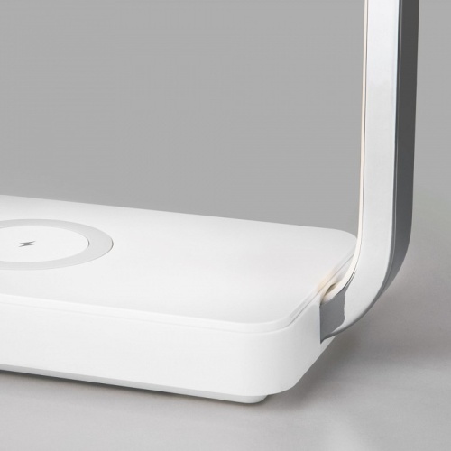 Настольная лампа офисная Eurosvet Frame 80502/1 хром в Нижнем Новгороде фото 3