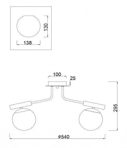 Потолочная люстра Freya Paolina FR5011CL-03B в Нижнем Новгороде фото 2