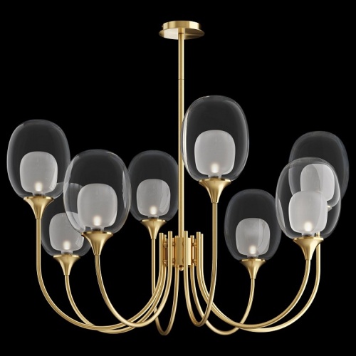 Люстра на штанге Maytoni Aura MOD016PL-08BS в Нижнем Новгороде фото 5