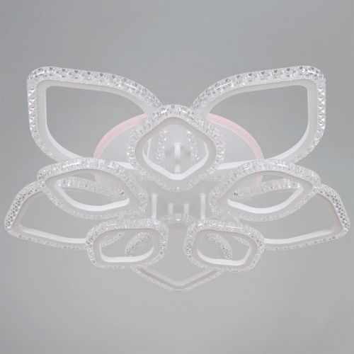 Люстра на штанге  56890-0.3-5+5A WH (RGB) в Нижнем Новгороде фото 3