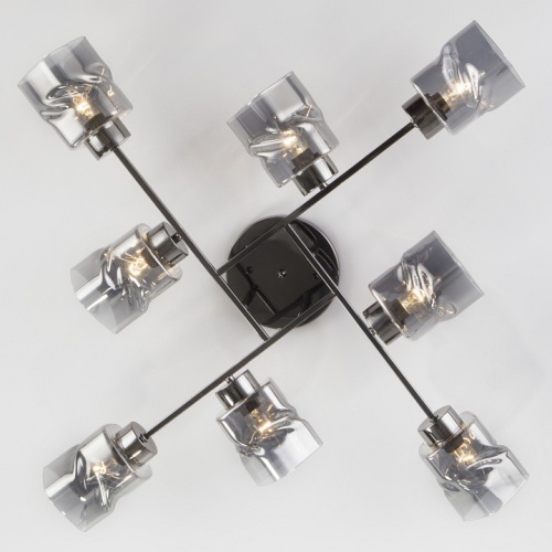 Потолочная люстра Eurosvet Hilari 30165/8 черный жемчуг в Нижнем Новгороде фото 2