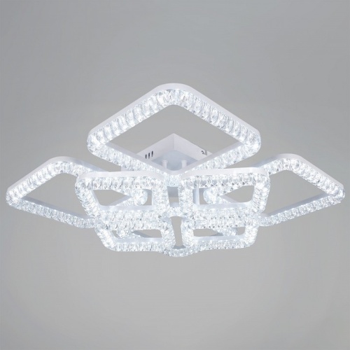 Потолочная люстра 09848-0.3-4+4A WH в Нижнем Новгороде