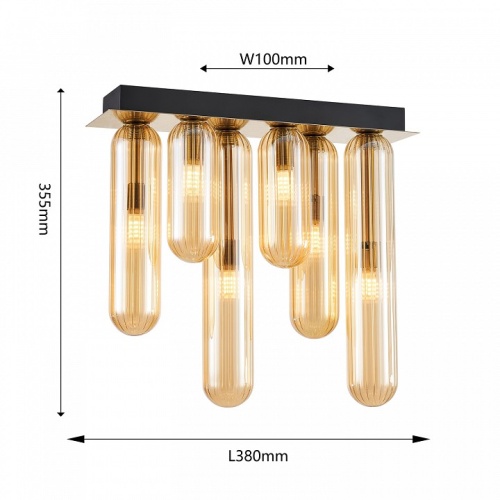 Потолочная люстра Favourite Stalactit 4455-6P в Нижнем Новгороде фото 6