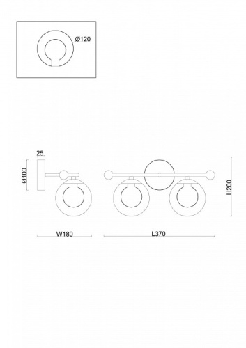 Бра Freya Lumos FR5262WL-02BS в Нижнем Новгороде фото 13