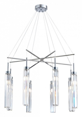 Подвесная люстра Newport 4520 4524+4/S chrome в Нижнем Новгороде фото 2
