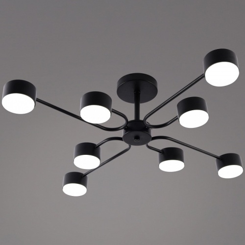 Люстра на штанге 03708 03708-0.3-08 BK GX53 в Нижнем Новгороде фото 5