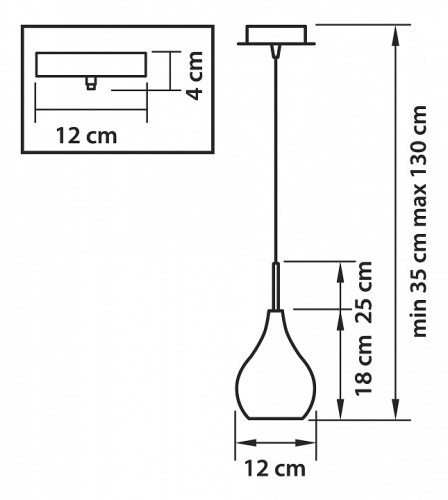Подвесной светильник Lightstar Pentola 803030 в Нижнем Новгороде фото 3