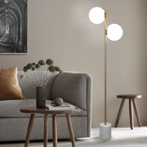 Торшер Eurosvet Marbella 01158/2 латунь в Нижнем Новгороде фото 3