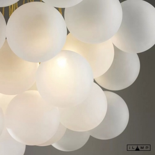 Люстра на штанге iLamp Globe 10099P/3-D800 GL-WH в Нижнем Новгороде фото 3